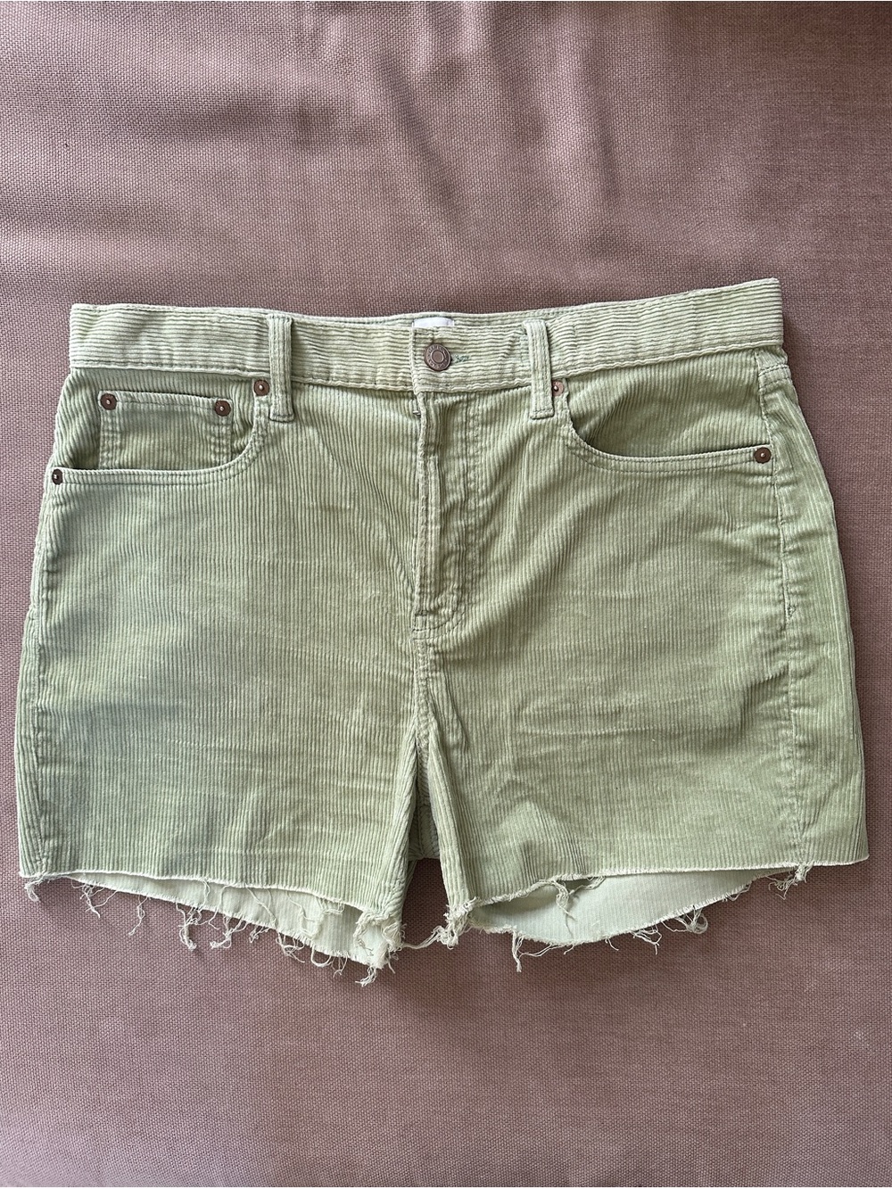 GAP Green Corduroy Shorts